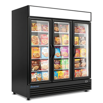 72 Cubic Feet 3 Doors Commercial Freezer