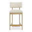 Tabouret de comptoir Uttermost Apsley Gold