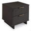 Table de chevet gris anthracite