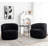 Jalena Upholstered Swivel Barrel Chair-189984836