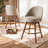 Hendrikus Swivel Upholstered Counter Stool with Solid Wood Frame-478476484-499420246