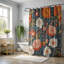Rideau de douche standard 1 pièce Bold Blooms-419786434