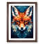 Fox Geometric No.2 - Framed Print-1574925278-1574925277