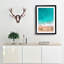 Sydney Australia Beach in Abstract - Picture Frame Painting Print-55728280-55728284