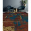 Tapis brun de haute qualité noué à la main Ziegler