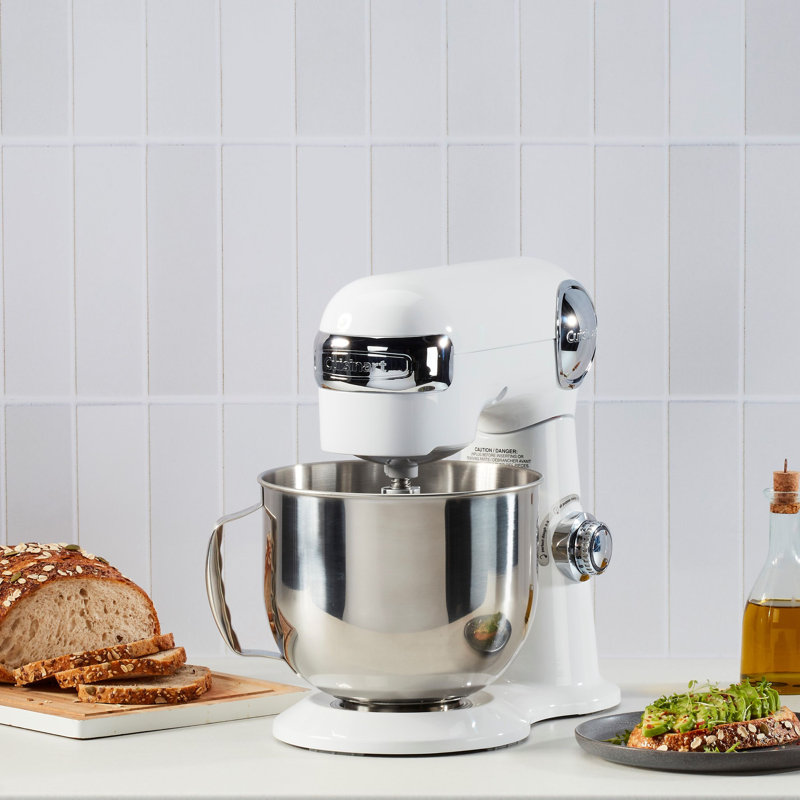 Cuisinart 12 Speed 5.5 Qt. Stand Mixer, White Linen
