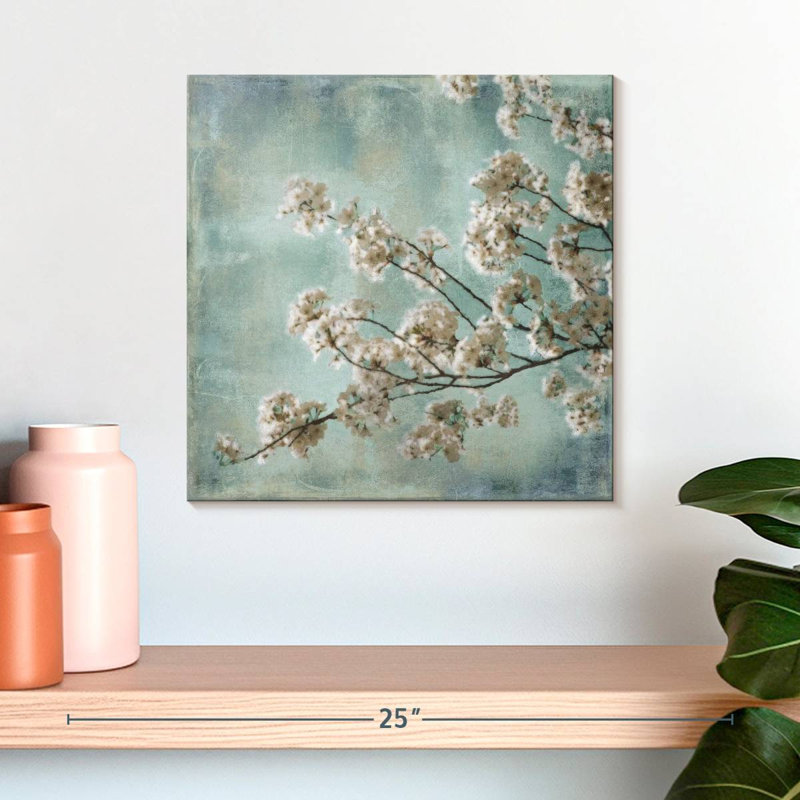 Fleurs Harnek Aqua I, H 16 po x l 16 po