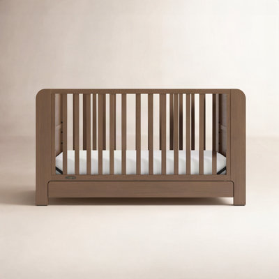Read-with-Me Pine 4-in-1 Convertible Crib