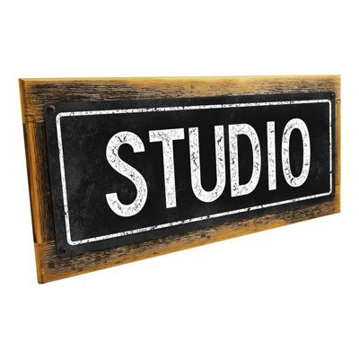 Framed Studio Sign