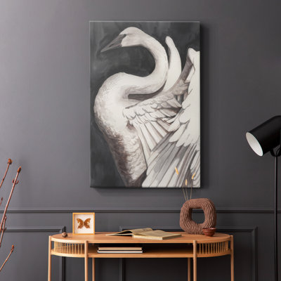 Swan Dance II -Gallery Wrarap Cavas