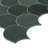 10.9" x 11.4" Fish Scales Stone Composite Peel & Stick Mosaic Tile-98298466