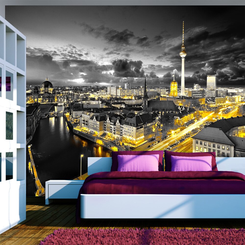 Tapete Berlin by Night 2,8 m x 400 cm