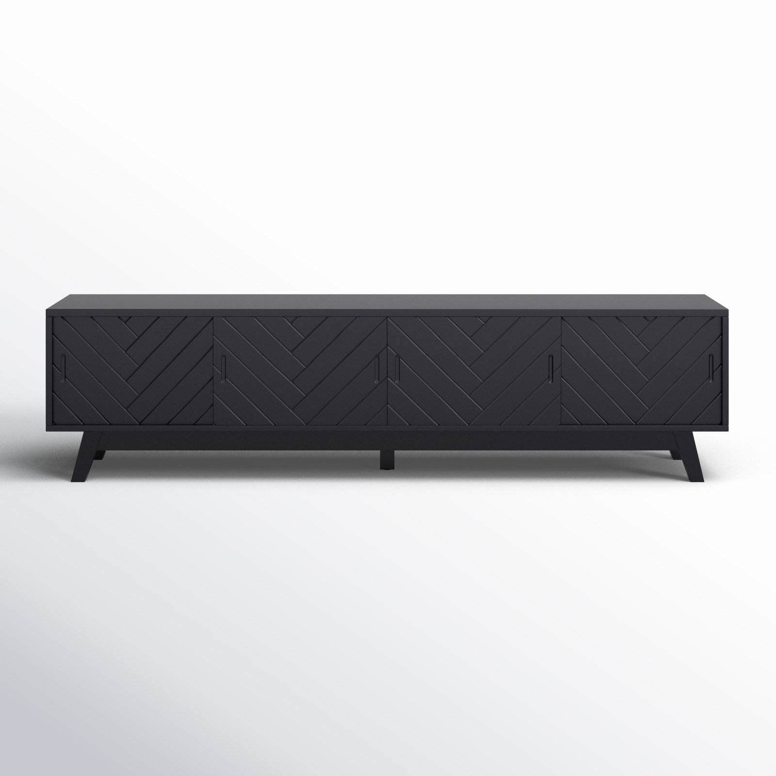 Zeller 79'' Media Console, Black