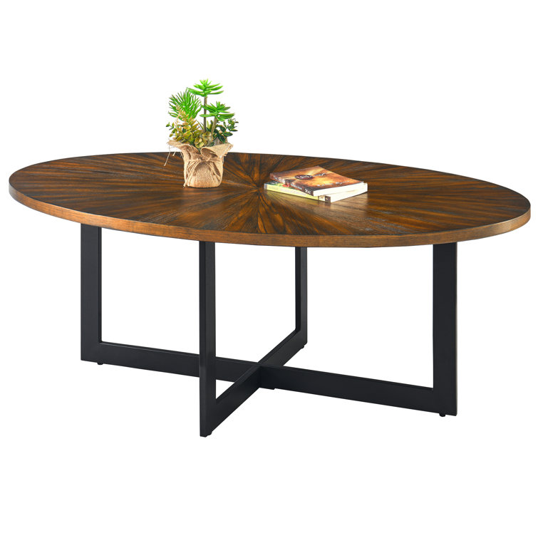 1pc Glidewell Solid Wooden Coffee Table