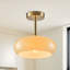 Plafonnier semi-encastré 1 lumière Mid-Century-651653968