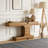 I-Shaped Farmhouse Console Table Sofa Table Entryway Table