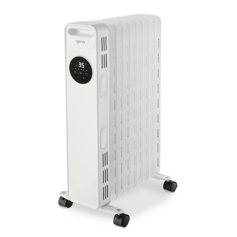 Igenix 2000W Digital Oil filled Radiator White, White