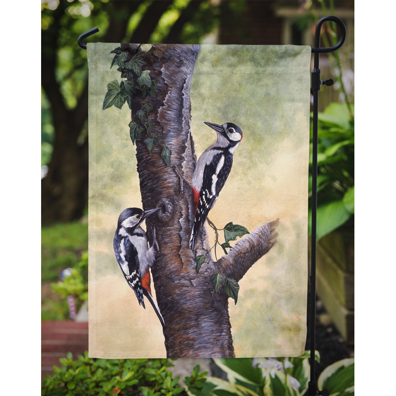 Double Sided Polyester Animal Garden Flag, 15" H  x 11" W