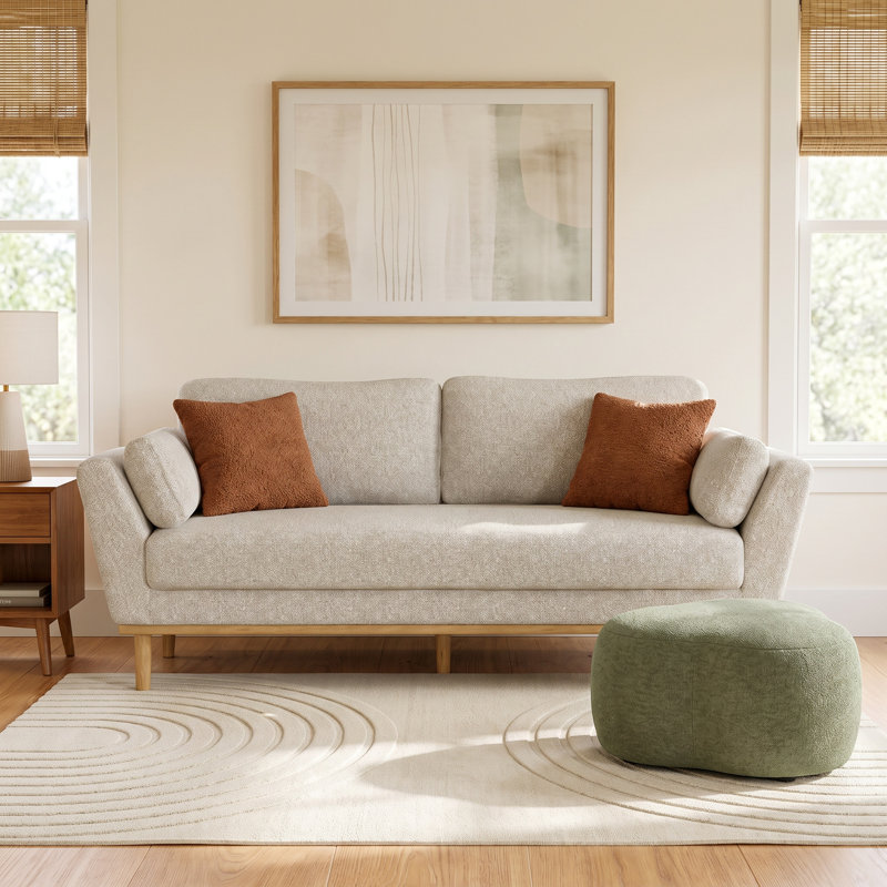 Rudi 83'' Upholstered Sofa, 35" H x 83" W x 35" D
