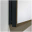 Armoire à pharmacie 26 po x 30 po à fixation murale ou en métal noire avec miroir