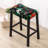 Bar Stool Cover Rectangle Set Of 4 Printed Stretch Counter Height Bar Stools Slipcovers Saddle Stool Slipcover Bench Seat Protector Backless Bar Stools Covers For Kitchen Counter