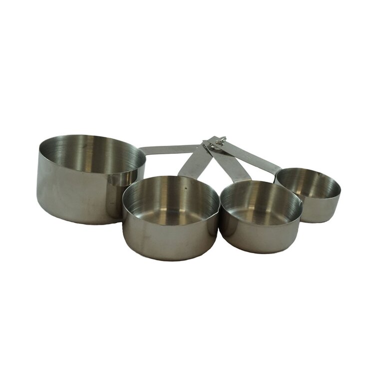 1956 Catering 4 Piece Stainless Steel Measuring Cup Set