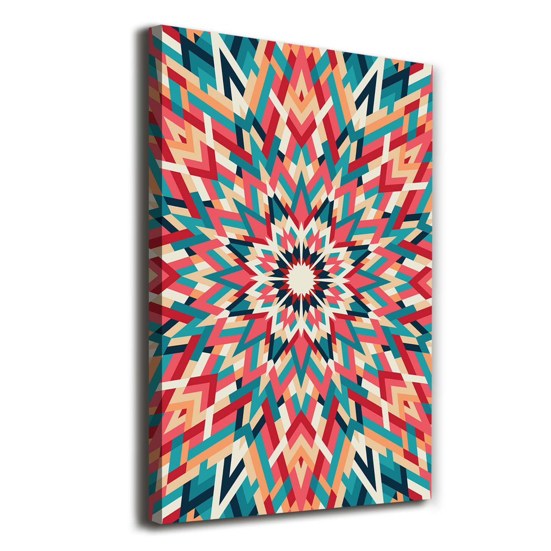 Kaleidoskop - Kunstdrucke auf Leinwand - Wrapped Canvas