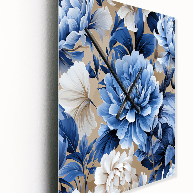 Jashanpreet - Horloges murales florales, Moyen