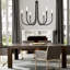 6-Light Candle Style LED Chandelier-1621441985