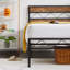 Ensemble de chambre à coucher, ensemble de lit et table de chevet 3 pièces (ensemble de 3)-630534803-630534806