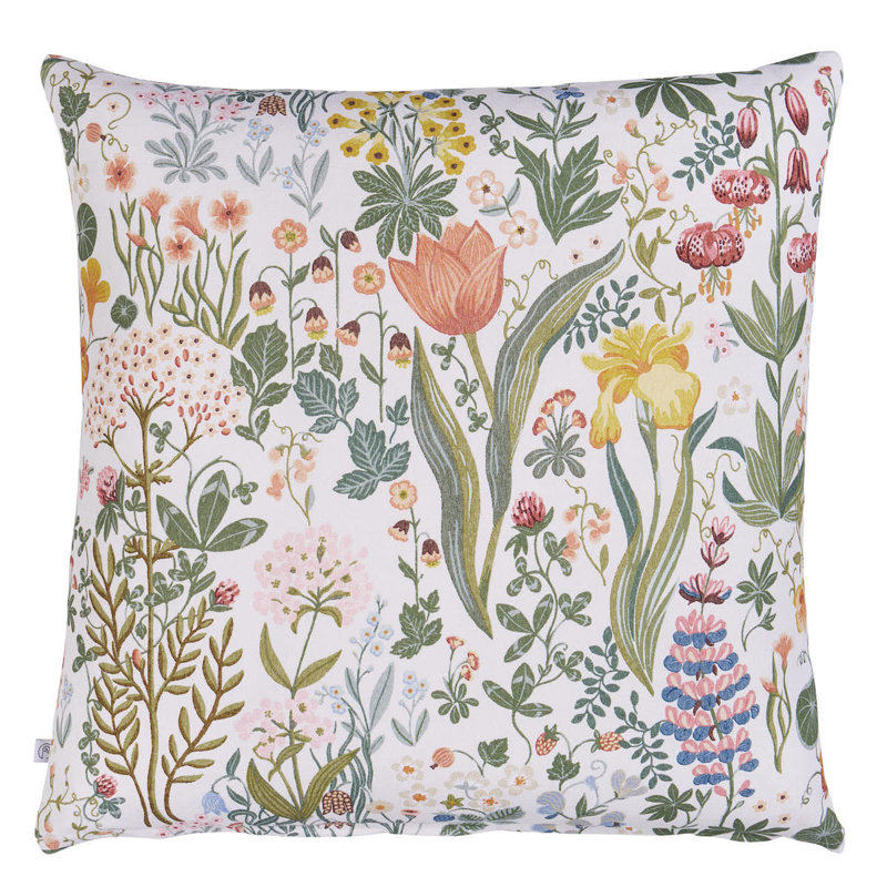 Boråstapeter Sea Of Flowers Pillow, 20"H x 20"W, Square