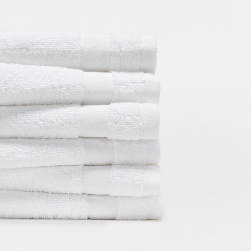 Ensemble de débarbouillettes, Blanc