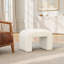 Kenneth Sheepskin Bench, Cream