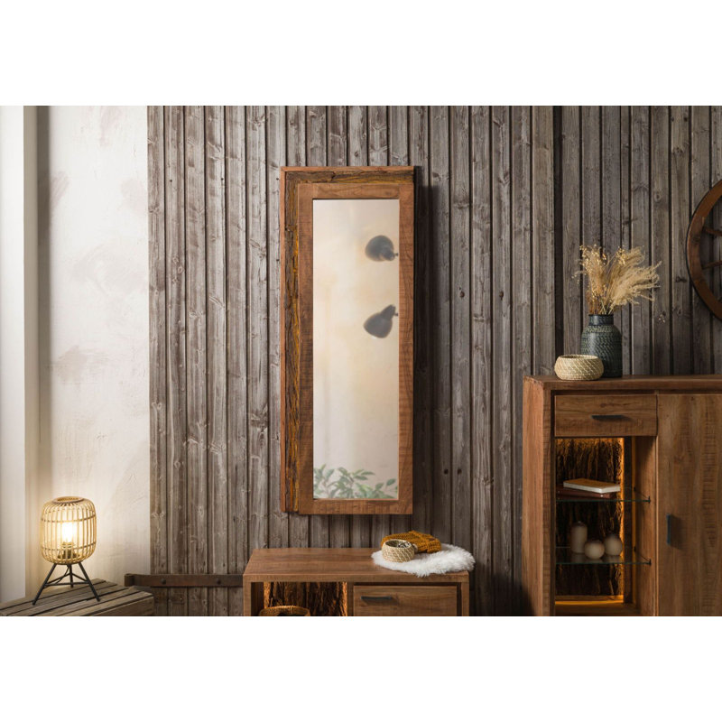 BARK Solid Wood Rectangle Mirror