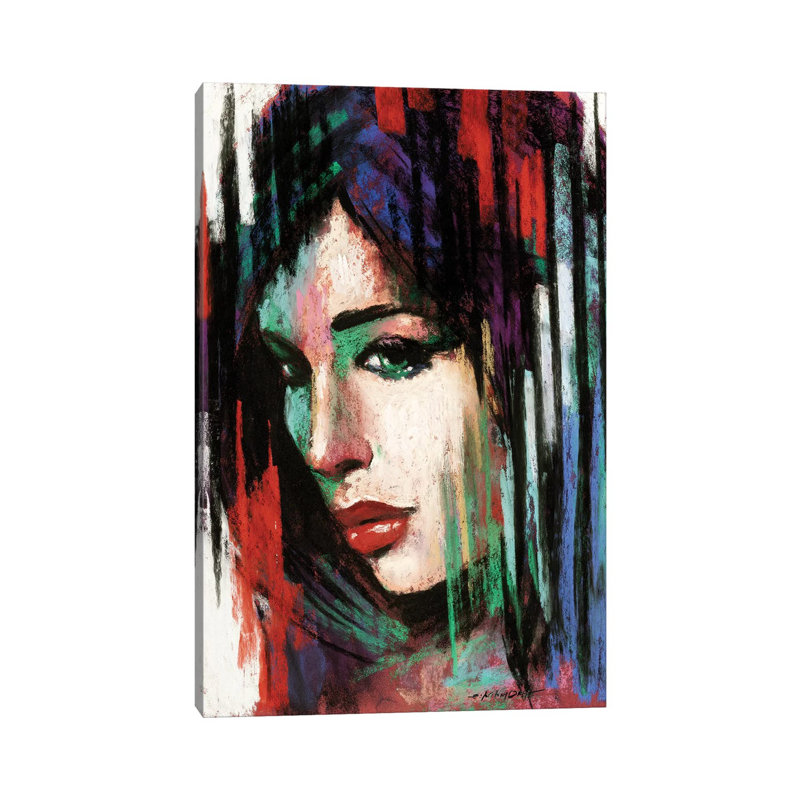 Pop Pastel II by E.A. Orme - Wrapped Canvas Print, 20.32 cm H x 30.48 cm W