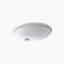 Caxton® Undermount Lavatory, 19" x 15"-1705641-2844214