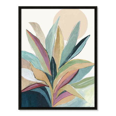 Sherbrooke Sunny Bright Leaves I by Asia Jensen Print