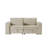 Bessette 76" Modern Chenille Storage Loveseat Sofa Removable Cover-197747957