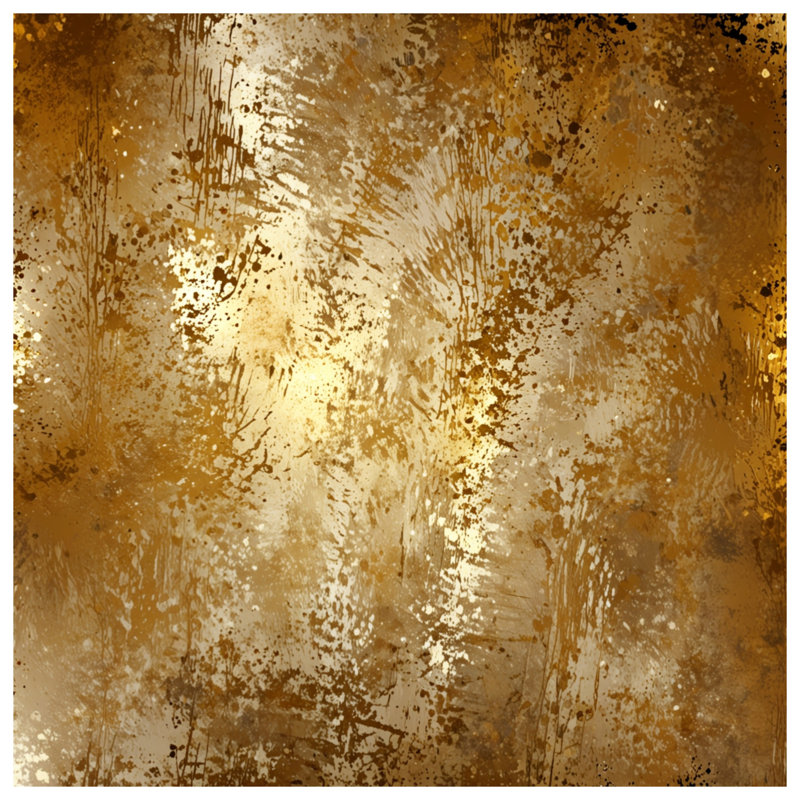 Tapis de bain bronze à texture grunge, L 24 po x L 17 po