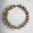 Idhant Round Metal Laurel Wreath Round Wall Mirror