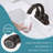 Swan Style 4-Inch Centerset Bathroom Faucet, Oil Rubbed Bronze Finish With Aerator And Pop-Up Drain