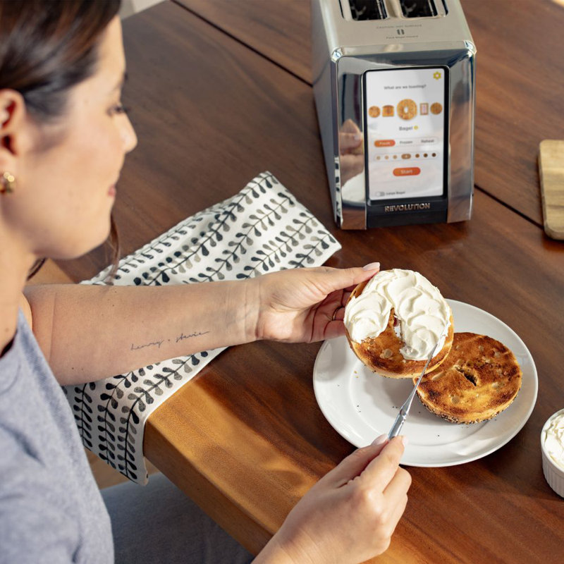 Revolution R180 Connect Smart Toaster In Stainless Steel, Stainless Steel/Chrome