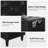 60" Faux Leather Storage Ottoman Bench-1996277454