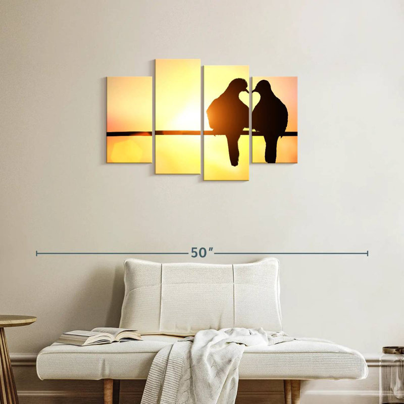 Silhouette de Hardie Love Birds