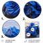 Roses bleues sur la plage - Roses, art mural-104688066-104688067