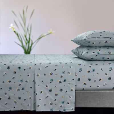 Floryn Flannel Sheet Set