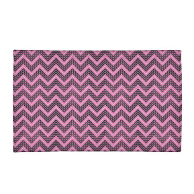Chenille Chevron Indoor Rug