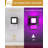 Dimmable Purple LED Night Light With Dusk To Dawn Sensor And Black Finish-116927928