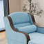 Chaise longue d'intérieur en chenille-496345012