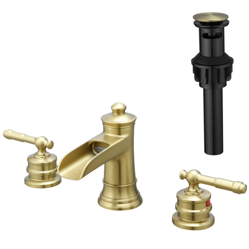 Precision Control Brass Two-handle Widespread Faucet For Luxurious Bathroom Experience